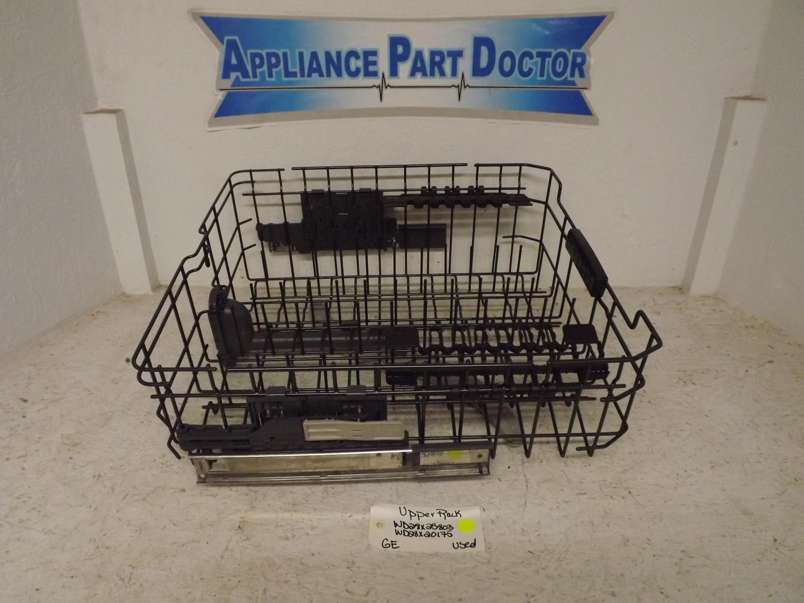 GE Dishwasher WD28X25803 WD28X20175 Upper Rack Used GE Dishwasher WD28X25803 WD28X20175 Upper Rack Used